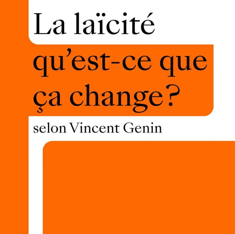 vincent genin laïcité